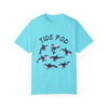 Orca Pod Tide Pod Tshirt, Unisex Gildan Comfort Colors Tee, Retro Ocean Nature Funny Shirt, Sealife, Ocean, Orca, Killer Whale Cute Tee