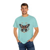 Butterfly T Shirt Design Unisex Gildan Comfort Colors Tee, Retro Tattoo Style