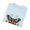 Butterfly T Shirt Design Unisex Gildan Comfort Colors Tee, Retro Tattoo Style