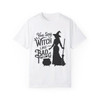 Witch Halloween Garment-Dyed T-shirt| Vintage Style| Comfort Colors Adult Tee| Halloween Shirt| Witch Tee| Halloween Gift Idea