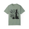Witch Halloween Garment-Dyed T-shirt| Vintage Style| Comfort Colors Adult Tee| Halloween Shirt| Witch Tee| Halloween Gift Idea