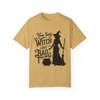 Witch Halloween Garment-Dyed T-shirt| Vintage Style| Comfort Colors Adult Tee| Halloween Shirt| Witch Tee| Halloween Gift Idea