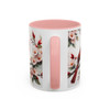 Cardinal Bird on Apple Blossom Christmas Accent Coffee Mug (11, 15oz)