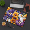 Pretty Pansies Desk Mat Mouse Pad 12 x 18