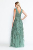 Lenovia 8337 Lace Formal Prom or Wedding  Gown