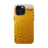 Glass of Beer Pattern Tough Phone Cases, funny iPhone 16 Pro Plus 15 14 13 Pro Max Plus, Samsung S24, gift for dad, fathers day gift