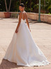 Nox Anabel JE-1015 Satin Minimalist A-line Wedding Gown