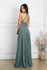 Eva USA 3513 Halter Style Chiffon Bridesmaid Or Evening Dress