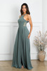 Eva USA 3513 Halter Style Chiffon Bridesmaid Or Evening Dress