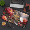 Red Peonies in the  Fog Desk Mat Mousepad. Whether protecting your desk or gaming, this beautiful mat does the job.