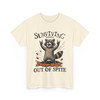 Funny Raccoon Shirt, 'Surviving Purely Out of Spite', Gift for Raccoon Lovers, Sassy Humor Tee, Birthday Gift, Casual Wear, Fathers Day