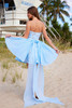 Nox Anabel 1017-JQ Sweetheart Floral Big Bow Back Wedding Dress