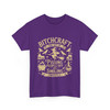 Bitchcraft Unisex Heavy Cotton Tee, Funny Witch Tee, Halloween Shirt, Gift for Witches, Witchcraft Humor, Casual Wear, FB