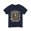 Bitchcraft Unisex Heavy Cotton Tee, Funny Witch Tee, Halloween Shirt, Gift for Witches, Witchcraft Humor, Casual Wear, FB