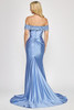 Lenovia 8353 Off The Shoulder Sateen Embroidered Gown