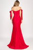 Lenovia 8358 Off the Shoulder Ribbon Strap Formal Prom Gown Lenovia 8358 Off the Shoulder Ribbon Strap Formal Prom Gown