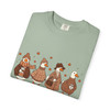Cozy Goose Graphic T-shirt, Unisex Relaxed Fit Tee, Cute Animal Gift, Autumn Apparel, Seasonal Wear, Comfy Casual Style