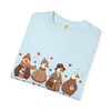 Cozy Goose Graphic T-shirt, Unisex Relaxed Fit Tee, Cute Animal Gift, Autumn Apparel, Seasonal Wear, Comfy Casual Style