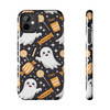 Spooky Ghost Halloween iPhone or Samsung Case, Tough Phone Case, Cute Halloween Gift, Ghost Themed Case, Kids Phone Accessory, Fun Fall Decor