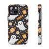 Spooky Ghost Halloween iPhone or Samsung Case, Tough Phone Case, Cute Halloween Gift, Ghost Themed Case, Kids Phone Accessory, Fun Fall Decor