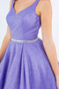 Cinderella Couture 8047J Short Glitter Mesh Homecoming or Party Dress