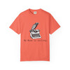 Artistic Muse T-Shirt, Creative Unisex Tee, Gift for Writers, Literary Apparel, Unique Graphic Tee, Raven Bird and Typewriter Design