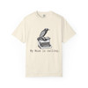 Artistic Muse T-Shirt, Creative Unisex Tee, Gift for Writers, Literary Apparel, Unique Graphic Tee, Raven Bird and Typewriter Design