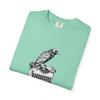 Artistic Muse T-Shirt, Creative Unisex Tee, Gift for Writers, Literary Apparel, Unique Graphic Tee, Raven Bird and Typewriter Design