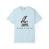 Artistic Muse T-Shirt, Creative Unisex Tee, Gift for Writers, Literary Apparel, Unique Graphic Tee, Raven Bird and Typewriter Design