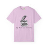 Artistic Muse T-Shirt, Creative Unisex Tee, Gift for Writers, Literary Apparel, Unique Graphic Tee, Raven Bird and Typewriter Design