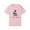 Artistic Muse T-Shirt, Creative Unisex Tee, Gift for Writers, Literary Apparel, Unique Graphic Tee, Raven Bird and Typewriter Design