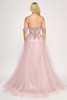 Lenovia USA 8399 Embroidered Layered Mesh Formal Prom or Homecoming Gown