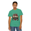 Cute Gnome Merry Christmas Unisex T-Shirt, Holiday Tee, Christmas Gift, Festive Apparel, Gnome Design, Seasonal Wear