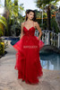 MayQueen MQ2203 Layered Sparkle Tulle Prom Gown