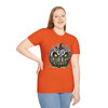 Halloween Pumpkin Skull T-Shirt, Unisex Tee, Spooky Shirt, Fall Fashion, Halloween Costume, October Celebration