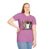 Halloween Cute Cat T-Shirt,Trick or Treat Tee, Unisex Costume Top, Fall Festive Shirt, Pet Lover Gift, Cute Halloween Apparel