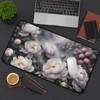 Peonies in the Mist Desk Mat Mousepad. Three sizes.