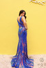 Nox Anabel R-1402 Sequined Pattern Mermaid Prom Gown