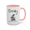 Personalized Writer's Coffee Mug - Creative Gift for Authors, Ideal for Birthdays, Holidays, or Just Because, Writing Mug, Custom Name Mug