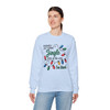 Jingle Christmas Lights Sweatshirt - Cozy Holiday Crewneck Sweatshirt