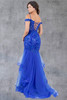 Cinderella Couture 8274J Layered Tulle Mermaid Prom Gown