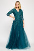 Lenovia 8370 Lace Embroidered Mother's Formal Gown