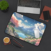 Anime Style Mountain Scene Desk Mat Mouse Pad