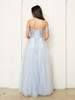 Eva USA 5279 Sparkle Tulle Gown Off-The-Shoulder, Corset Back