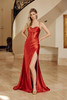 Nox Anabel E1042 Stretch Satin Bridesmaid Dress Cowl Neck