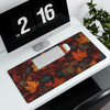 Fall Leaves Desk Mat Mouse Pad 31 x 15