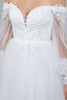 Cinderella Couture 4233 Off-The-Shoulder Lace & Illusion Wedding Gown