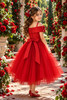 Cinderella Couture 9202 Tea Length Classic Flower Girl Dress