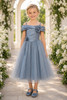 Cinderella Couture 9202 Tea Length Classic Flower Girl Dress