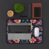 Beautiful Fantasy Floral Desk Mat Mouse Pad 12 x 18